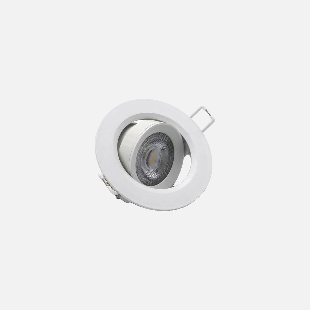 AD Led Down Light 7W Round Slim Type 3000K 38° White D90