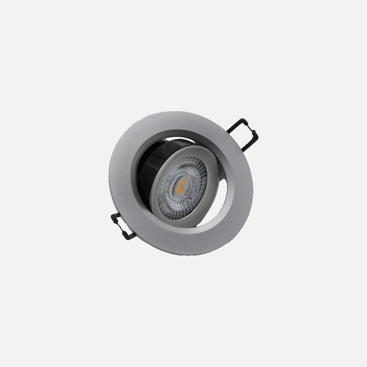 AD Led Down Light 7W Round Slim Type 3000K 38° Silver D90