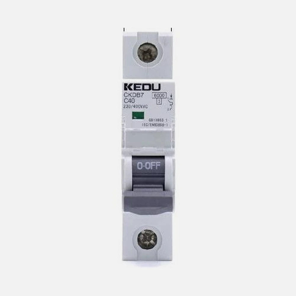 Kedu - Miniature circuit breaker 1P/C32A/6kA