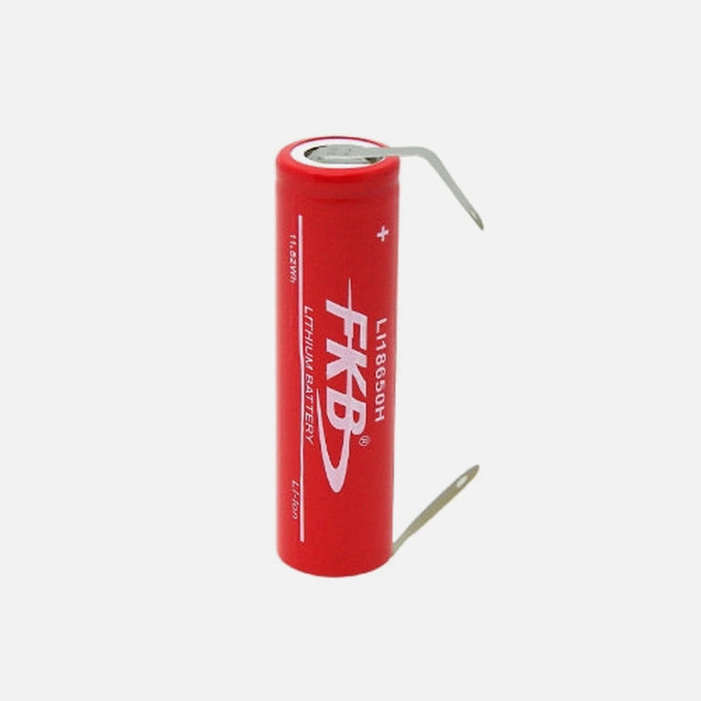 FKB 18650H-32 - Rechargeable Lithium Battery with blades 18650/3.6V/3200mAh with blades