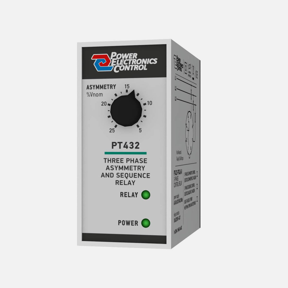 PELC-PT432-8 pin Asymmetry & Sequence Monitor