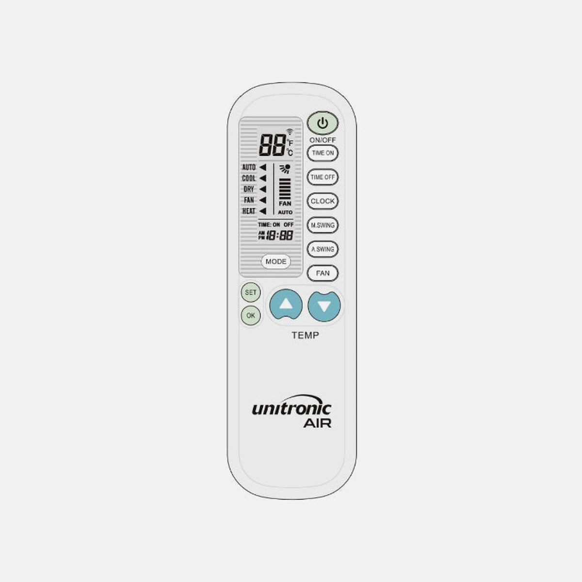 GBS Elettronica Unitronic 42531 Universal AC Remote Control