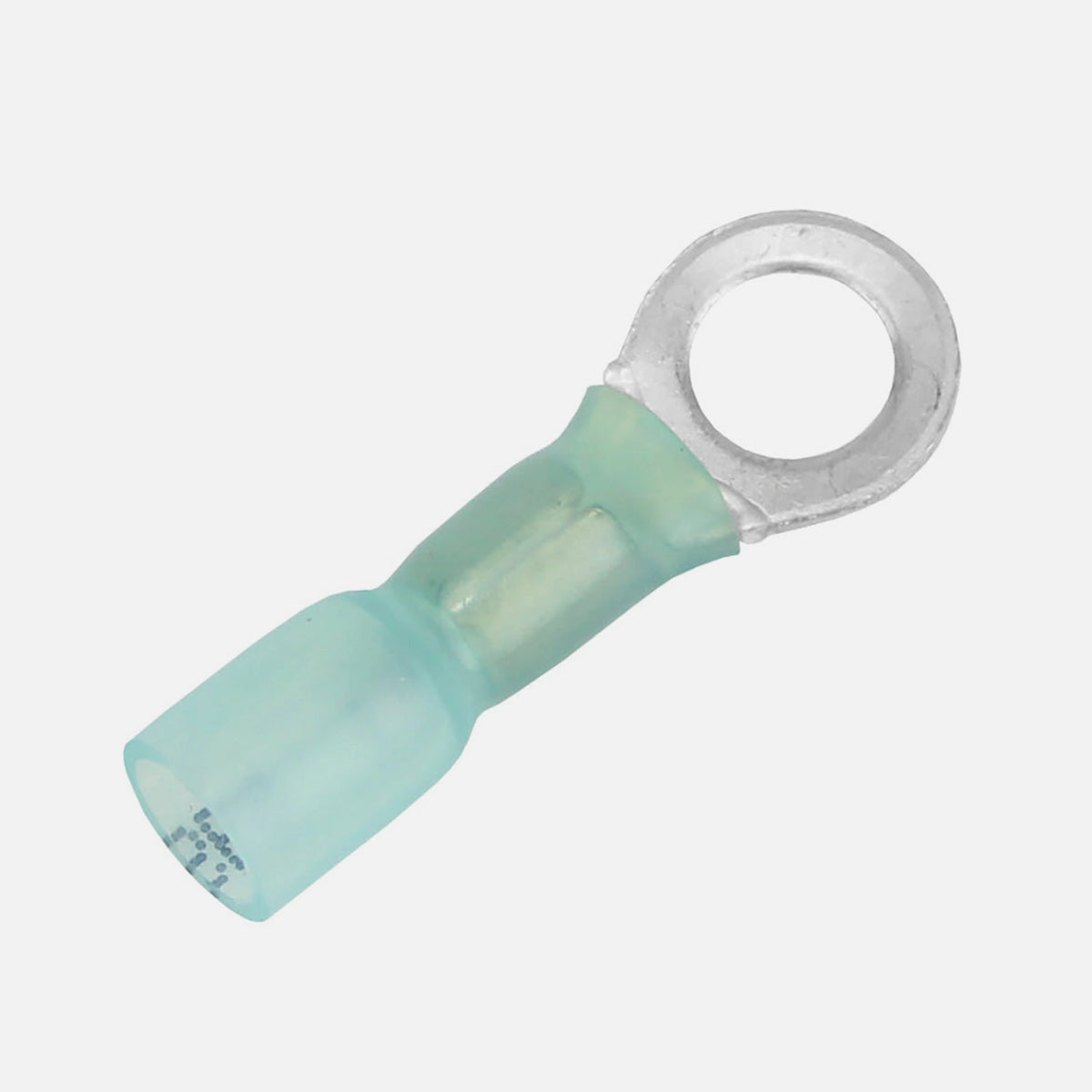 GBC Heatshrink eyelet terminal F.4 - M4 blue 3mm 10 pcs