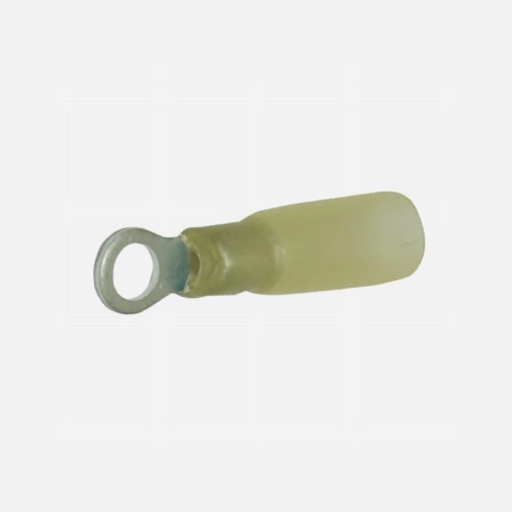 GBC Heatshrink eyelet terminal F.4 - M4 yellow 3mm 10 pcs