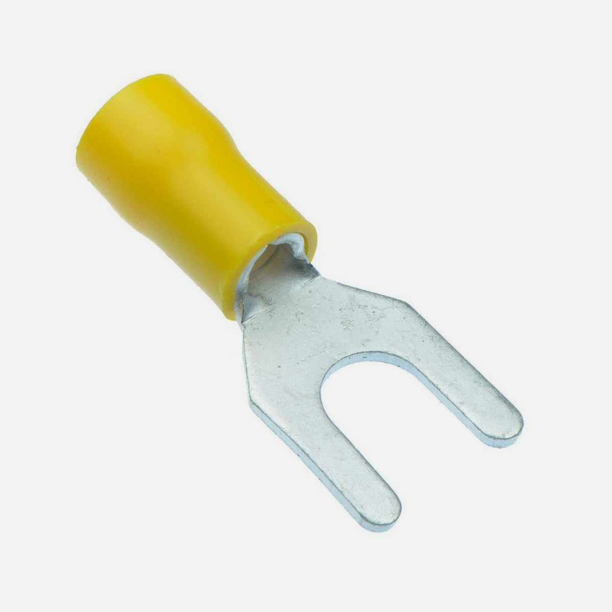 GBC Fork shaped pre-insulated terminal F.4 - M4 yellow 3mm 10 pcs