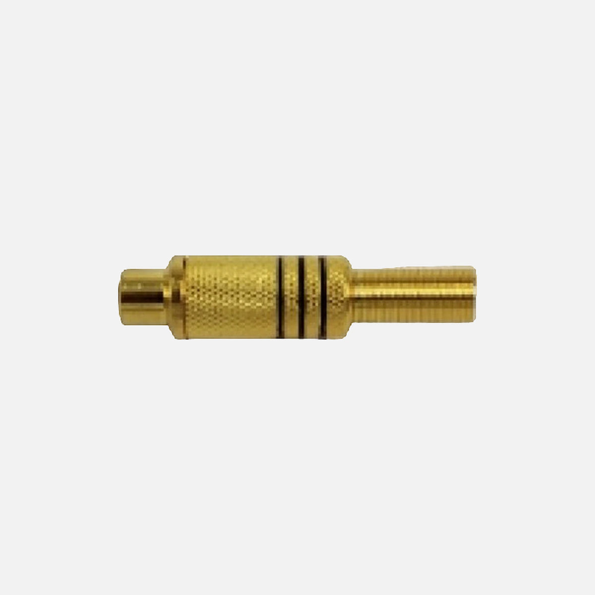 GBC 30.1911.00 - RCA Plug Gold Plated Female Black
