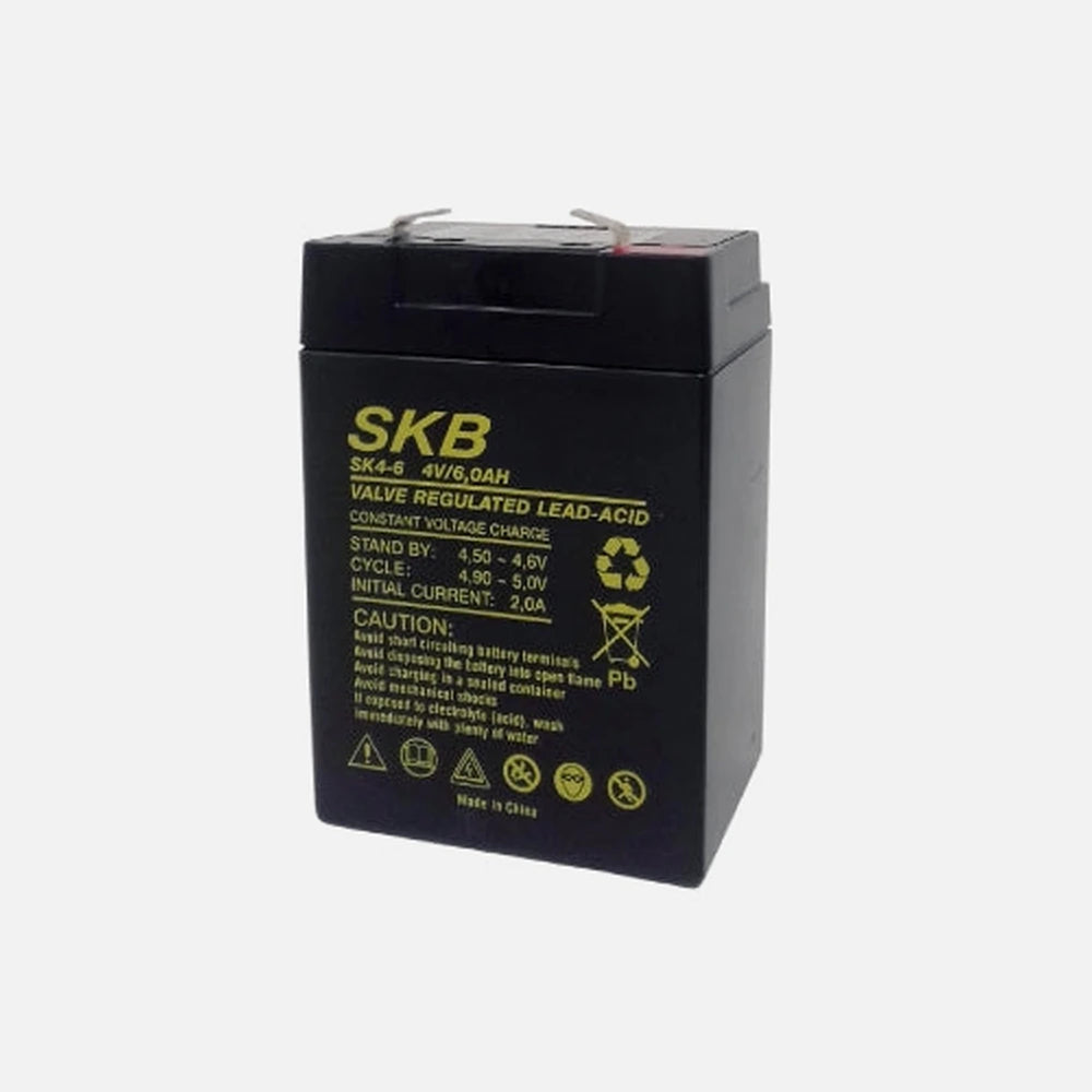 SKB SK4-6 Lead Acid Battery 4V 6Ah