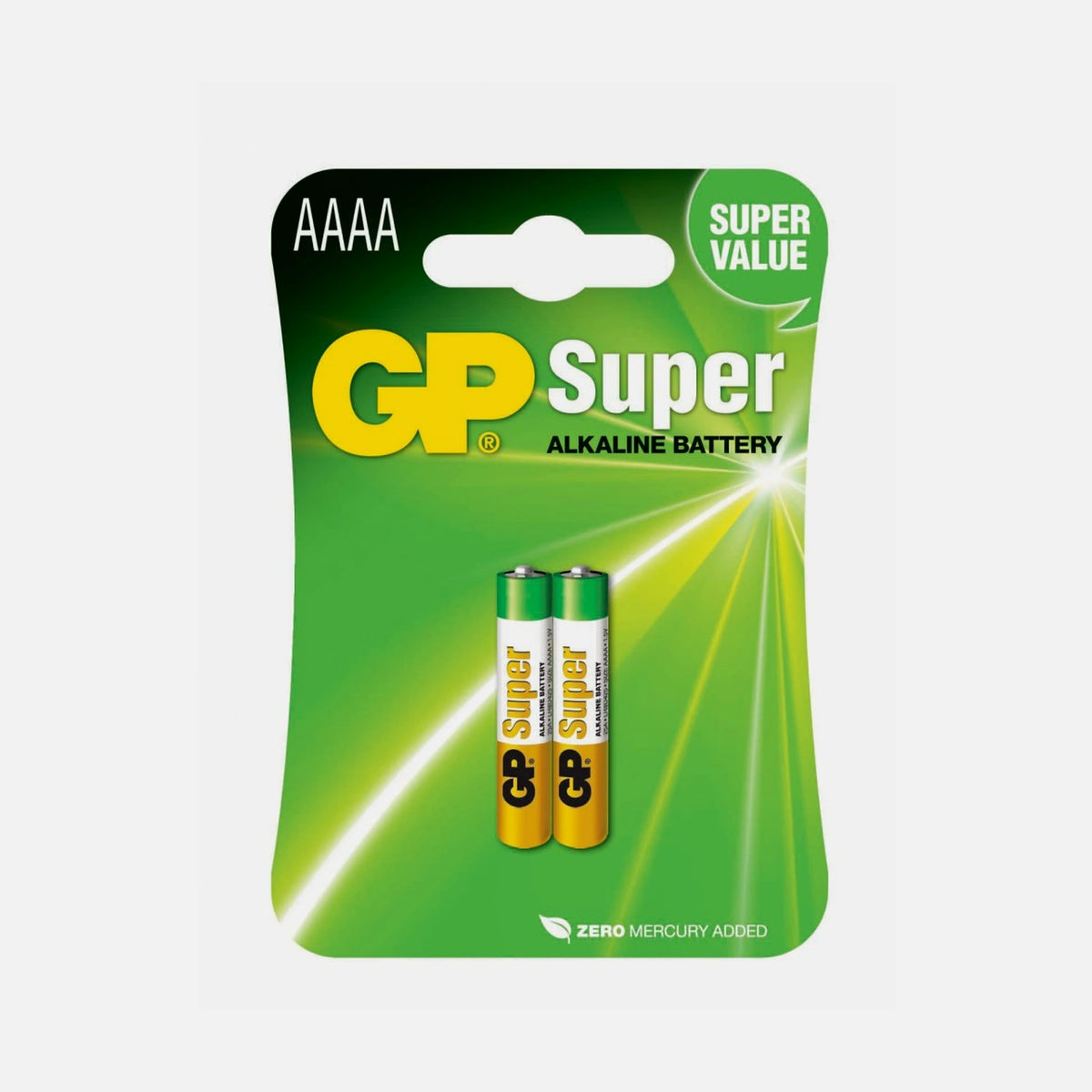 Techly IC-GP151023 AAAA Alkaline 1.5V Battery 2-Pack