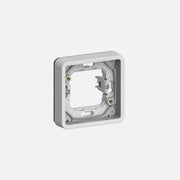 Stinel "Aqua" Single Frame With Nails Recessed Waterproof IP55 White