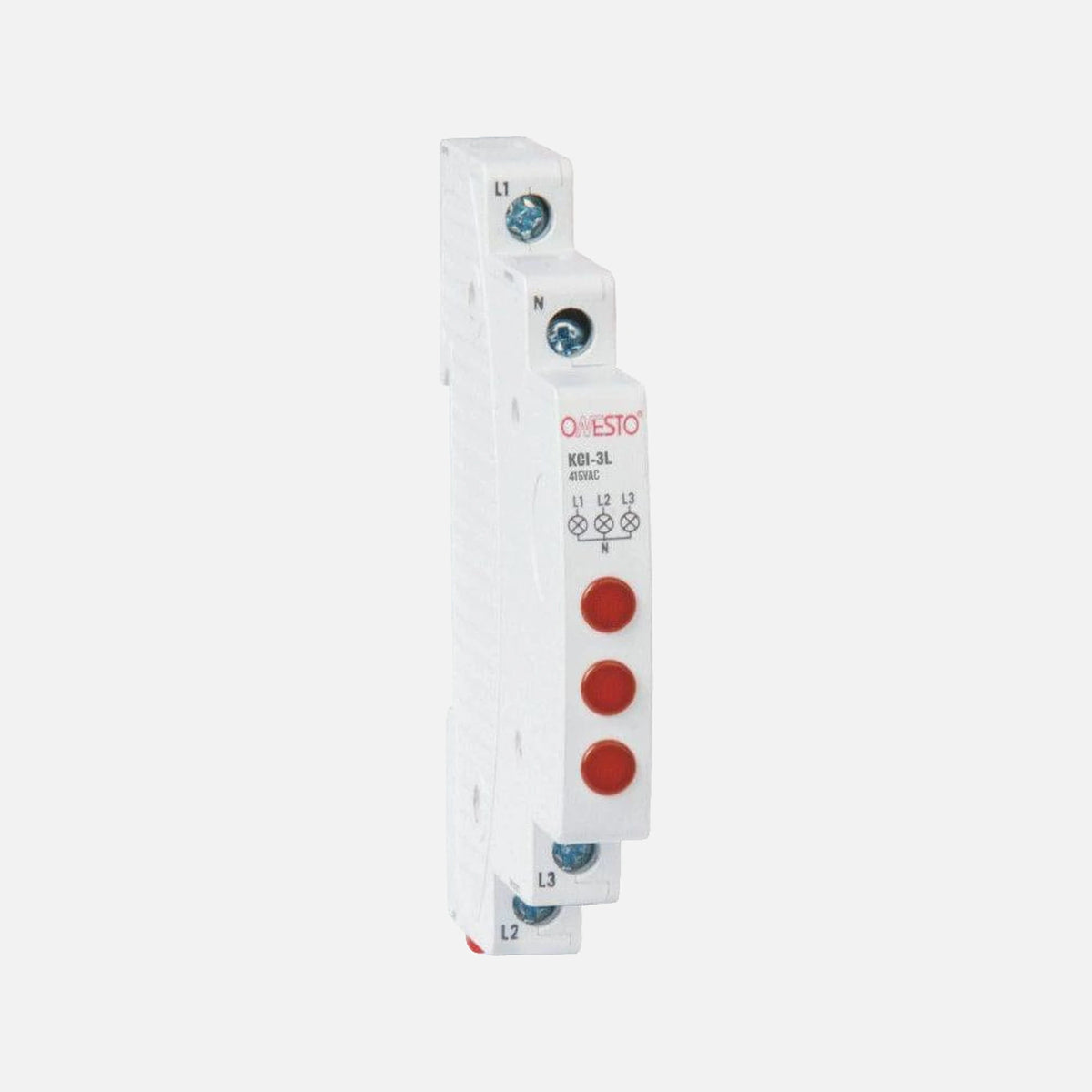 RP ONESTO Indicator Led 3P Narrow Red