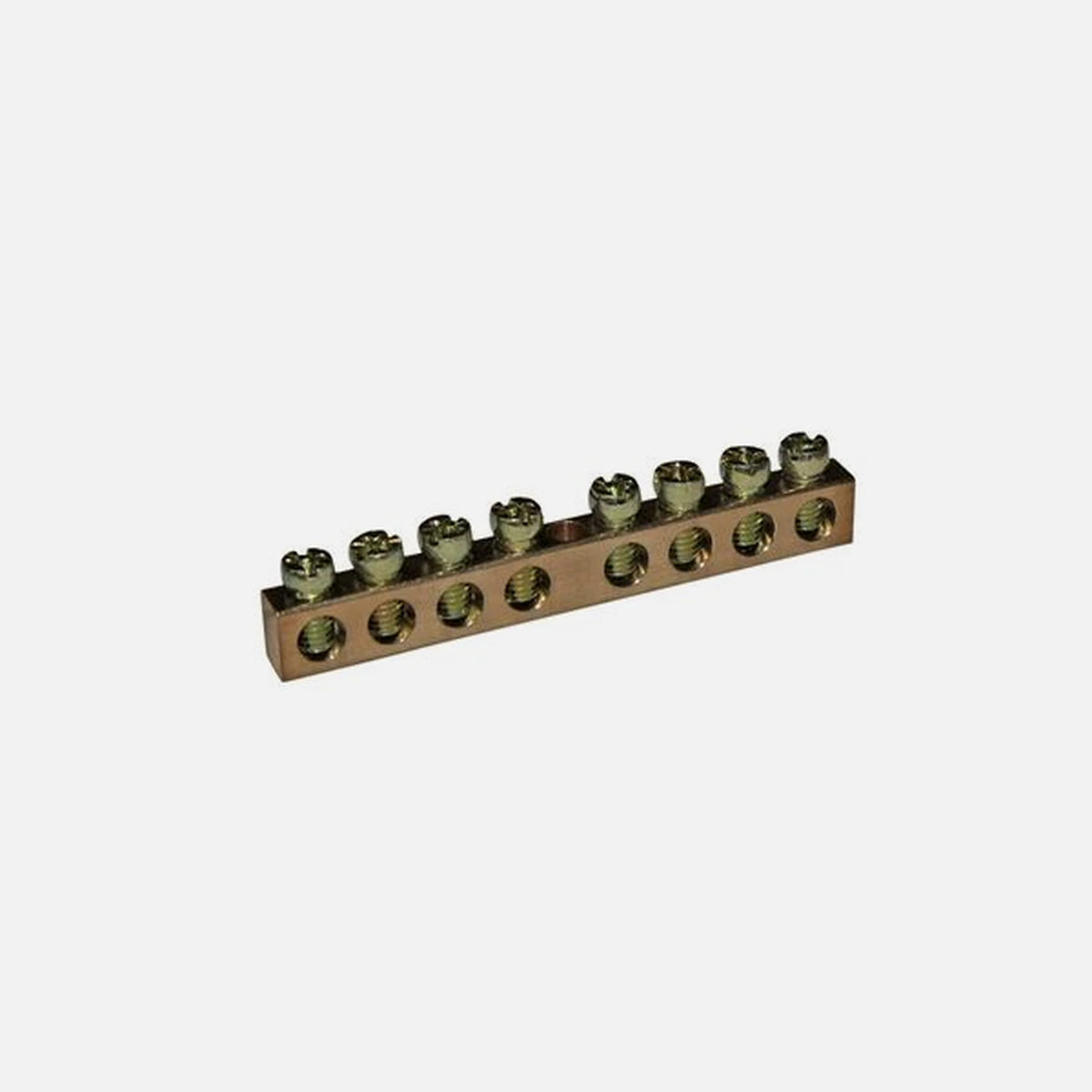 AD Rail Terminal Brass Bus Bar 7cm with 8 Screws
