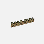 AD Rail Terminal Brass Bus Bar 7cm with 8 Screws