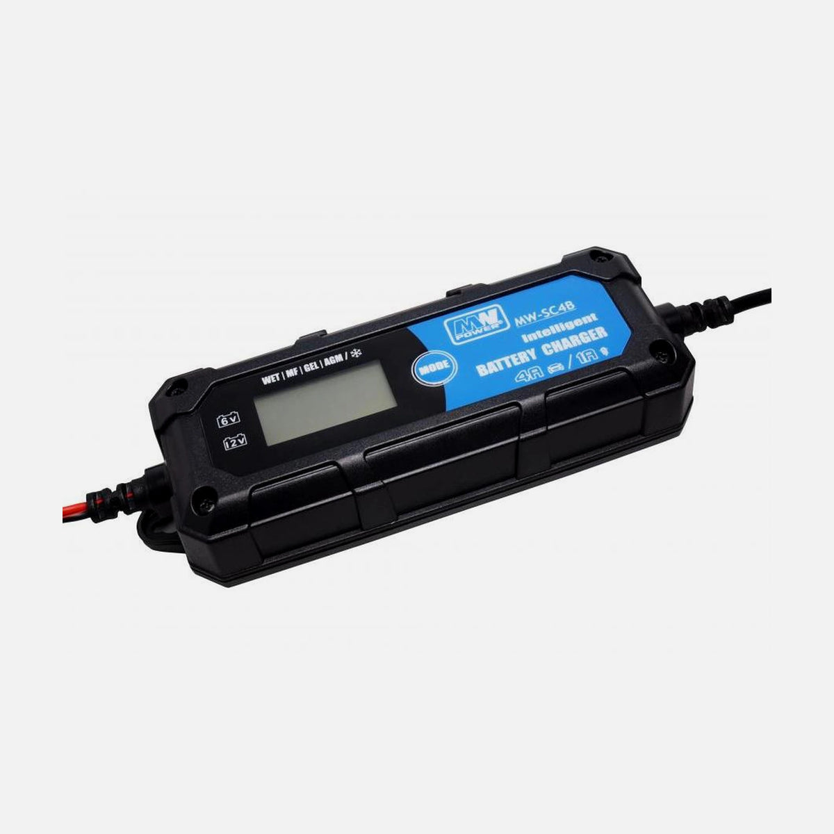 MLP Power Elektro - MW-SC4B Battery Charger 6V/1A, 12V/1A, 12V/4A