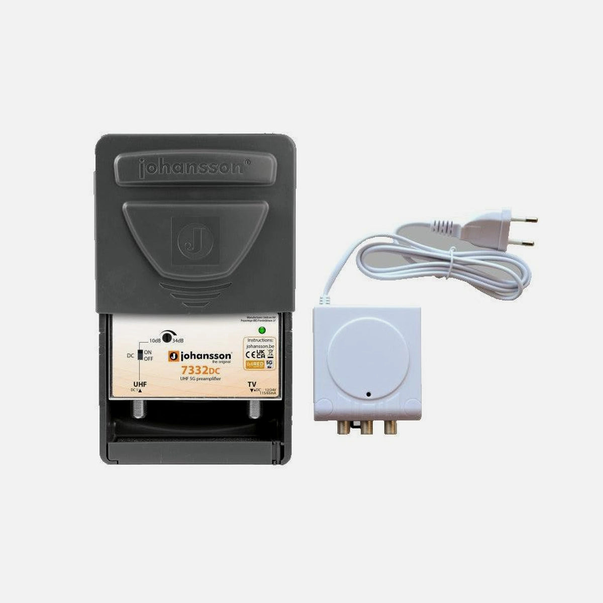 Johansson KIT 7332DC/2436 5G UHF Web Amplifier Kit