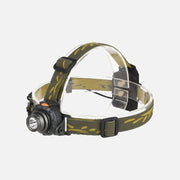 Rexer RX1026 - LED Motion Activation Head Lens & Switch 3W/200lm/6000K/Black/Green