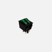 GBC 24.2520.20 - Switch ON-OFF Double, Green 4P 15A