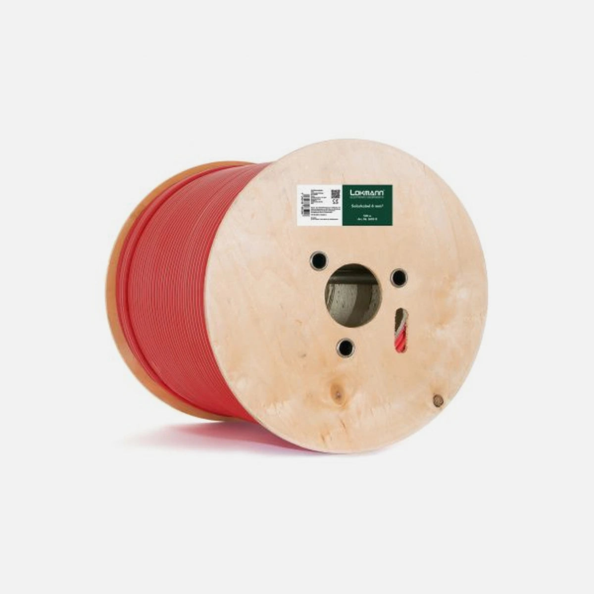 Lokmann S601-R - Solar Cable H1Z2Z2-K 1x6 Red