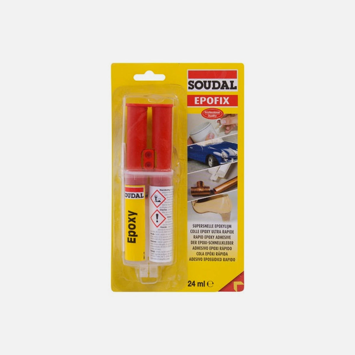 Soudal Epofix 82A 2-Component Epoxy Adhesive 24ml