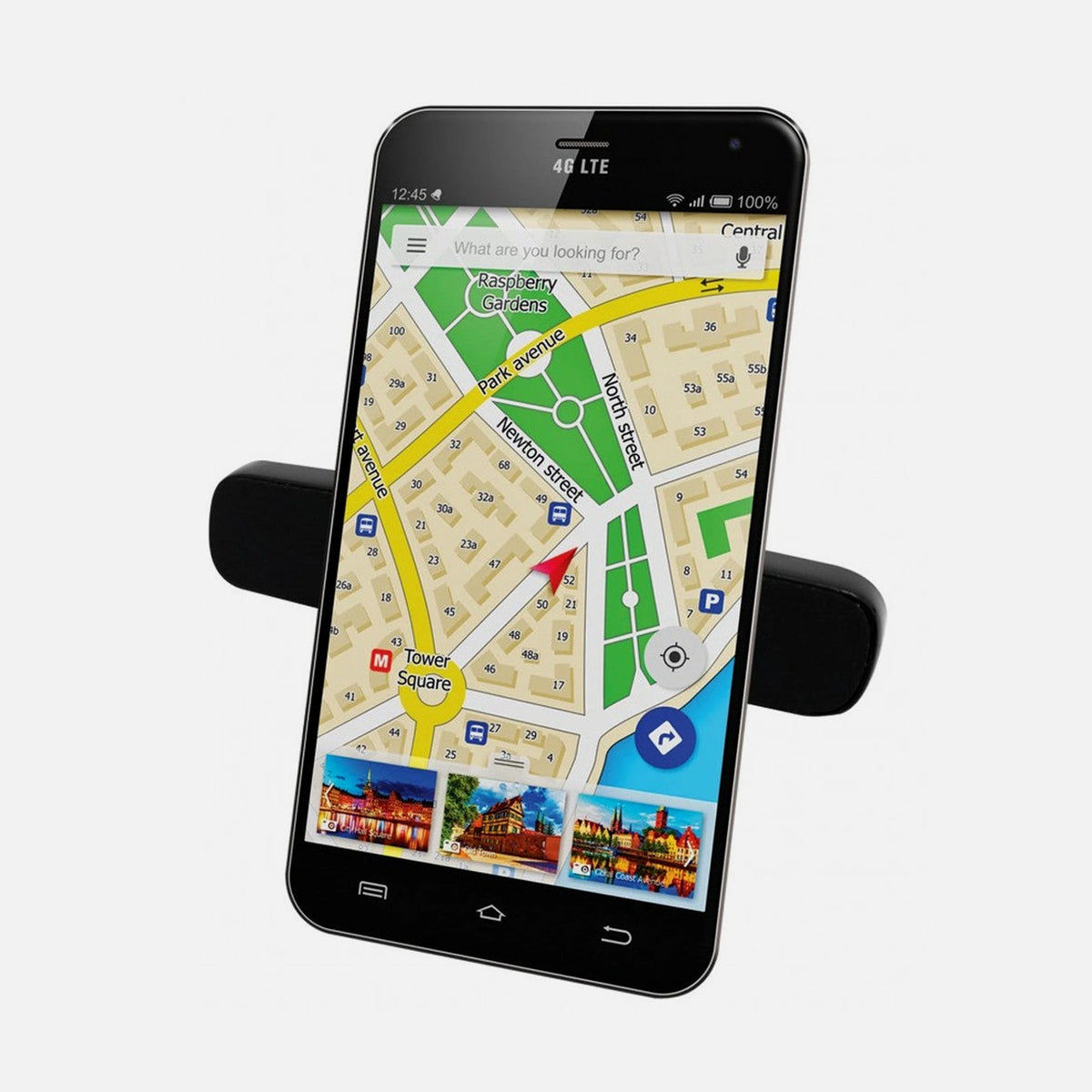 Techly I-SMART-UNIDUA Magnetic Air Vent Car Holder Smartphone