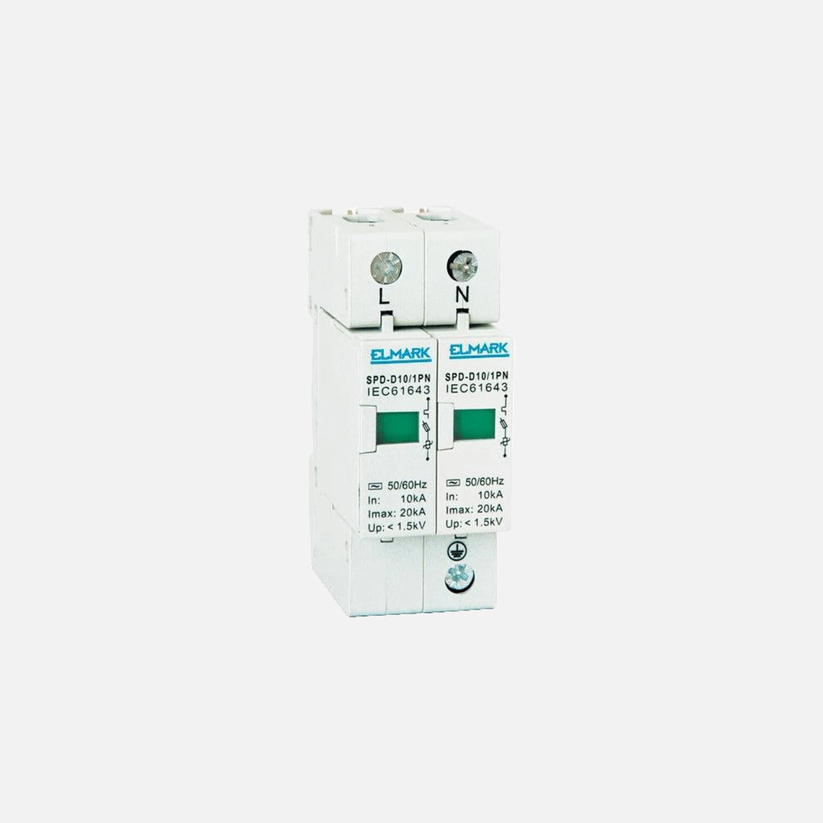 EL-Anti-lightning Surge Arrester Spd-C10-1pn-10kA