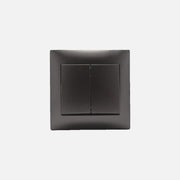 Double switch K/R-A/R (Commitator/Alle-Retour) Stinel - Anthracite