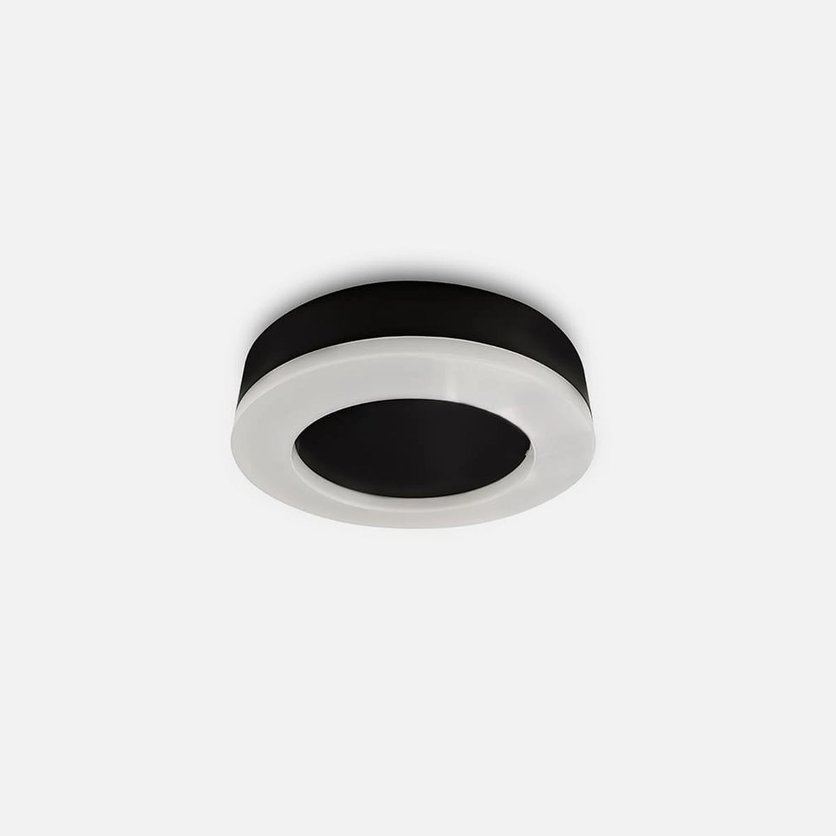 RP Wall-Ceiling Lamp - Led Halo 15w Black 3CCT