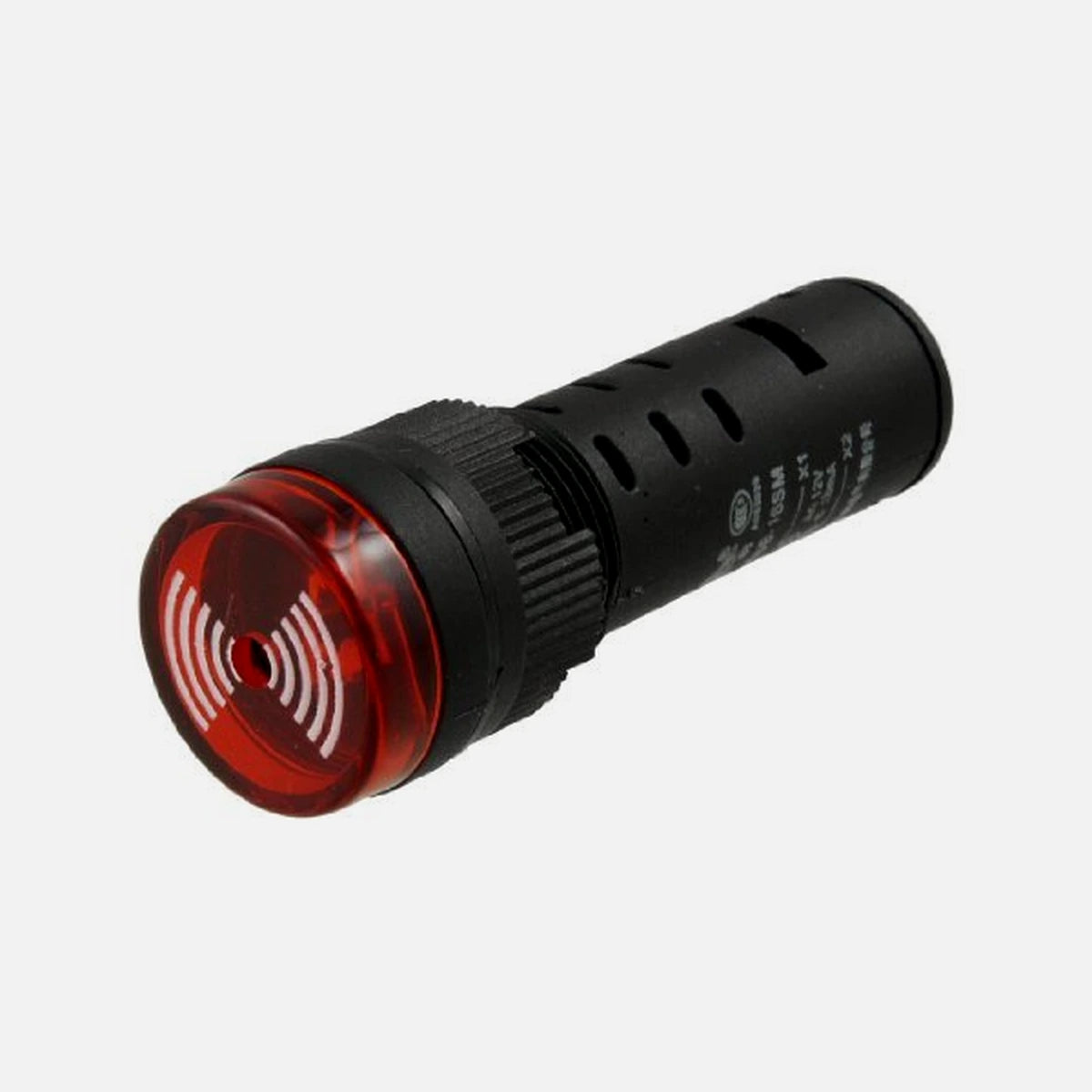 GBC 25.4151.85-Red Indicator Lamp with sound signal 12v