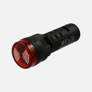 GBC 25.4151.85-Red Indicator Lamp with sound signal 12v