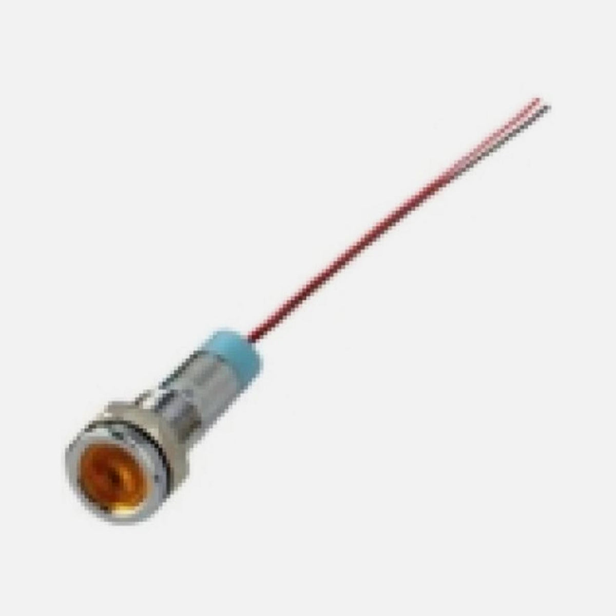 GBC 25.4160.65-Yellow metal led indicator lamp 220v