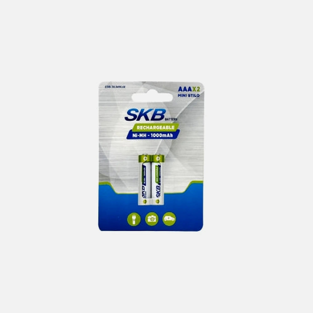 SKB 38.0490.60 Ni-MH AAA 1000mAh Batteries 2-Pack