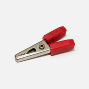 GBC 18.7552.00 - Insulated Crocodile Clamp Nickel plated Red