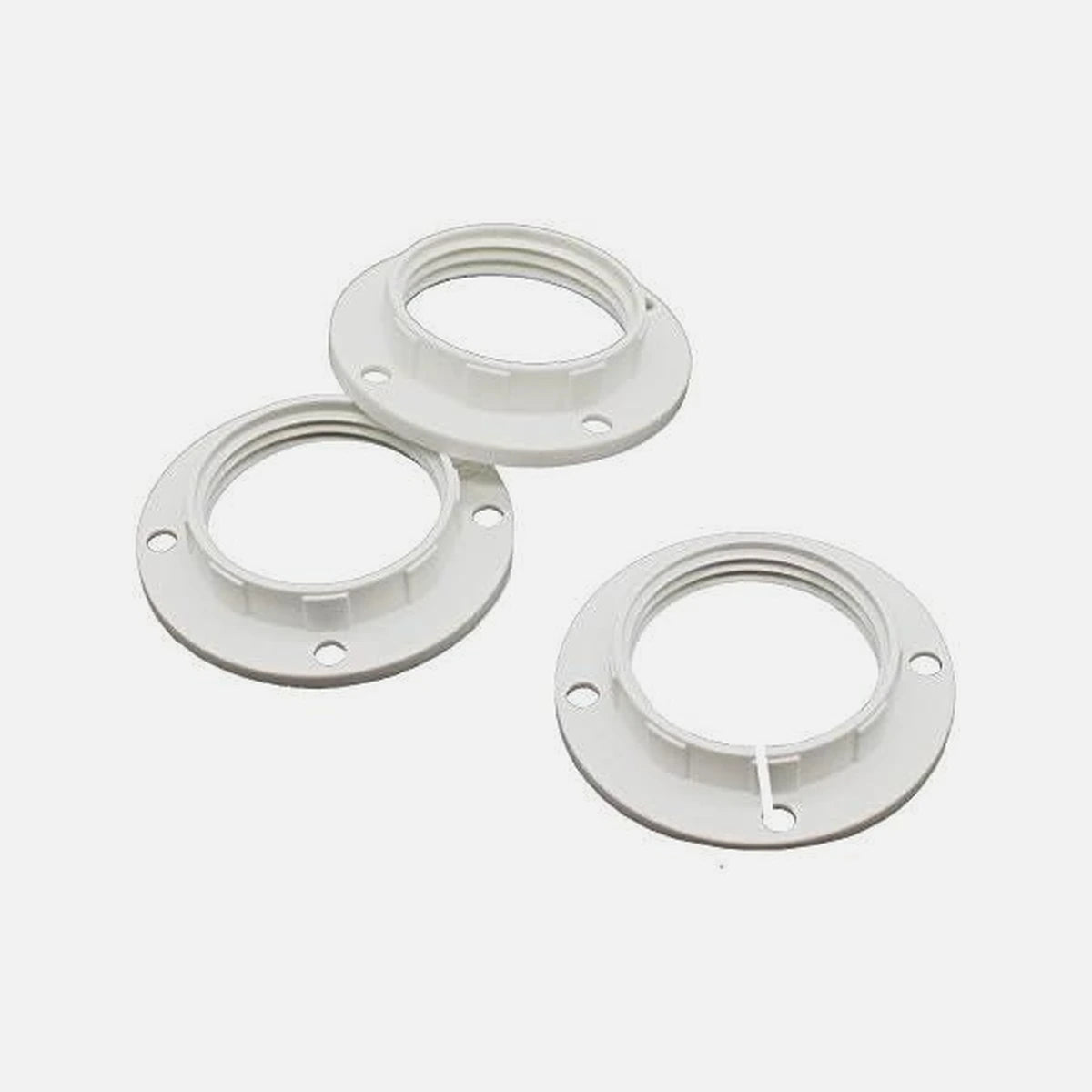 RP Set Screw Ring Ε14 White 2 pcs