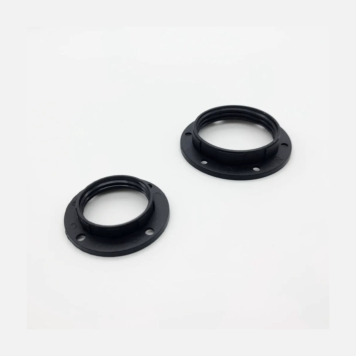 RP Set Screw Ring Ε14 Black 2 pcs