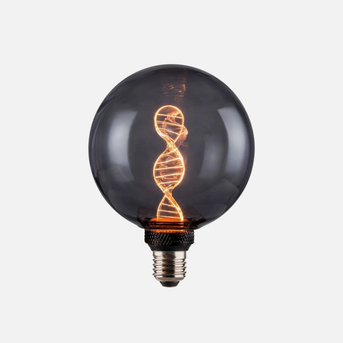 RP Deco Lamp ‘DNA’ G125 Smoky Glass Dim 3.5W
