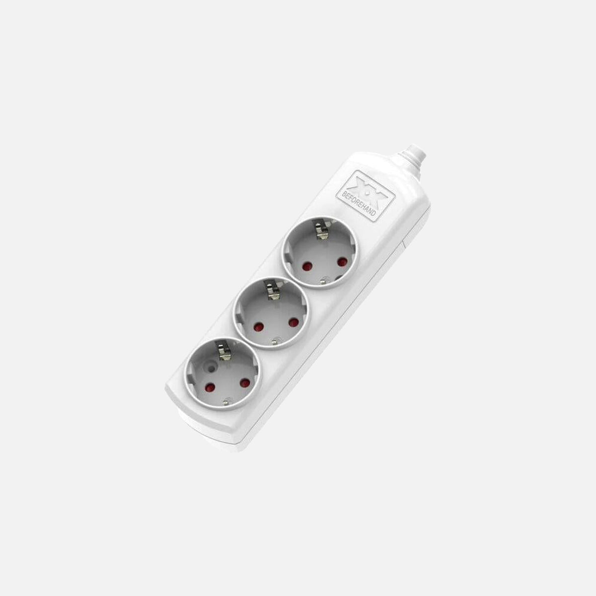 RP Power Strip - 3 Sockets without Cable - Mountable