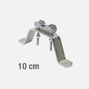 P-Type Steel Wall Bracket Set 4mm Blade 10cm