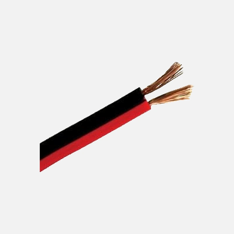 RP Speaker Cable 2Χ1.00mm Flat 2 Pairs Black/Red