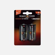 Rexer RXBA2-D002P - LR20 - D Alkaline Battery 1.5V 2 pcs