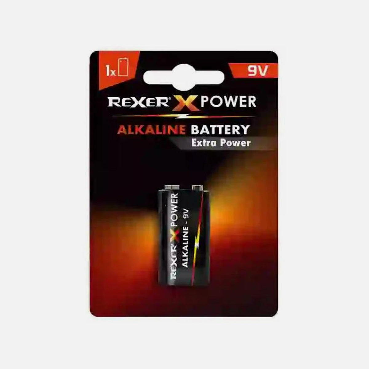 Rexer RXBA2-9V01P - High Power 9V Alkaline Battery 1 pcs 6LF22