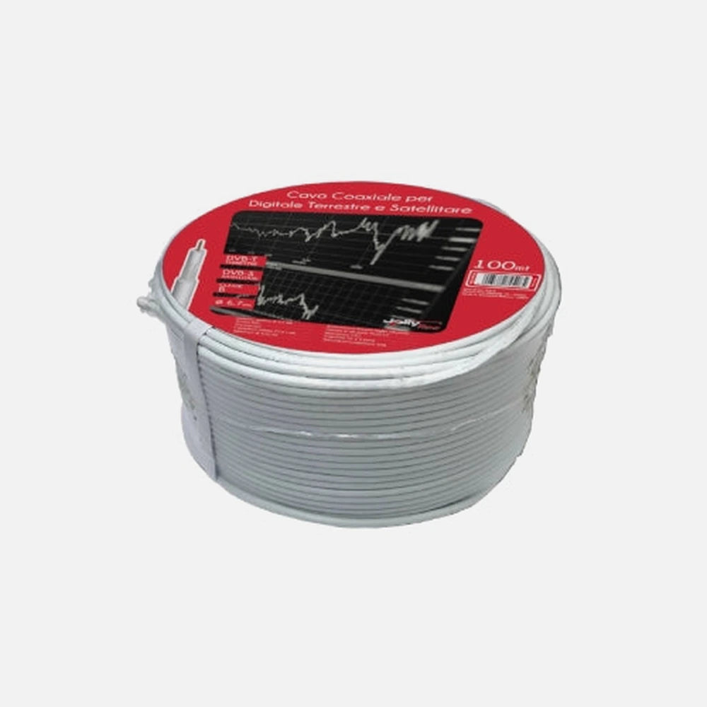 Jolly Line JL44803-CXCCS6.7-100 - Tv/sat 6,7mm ccs coaxial cable