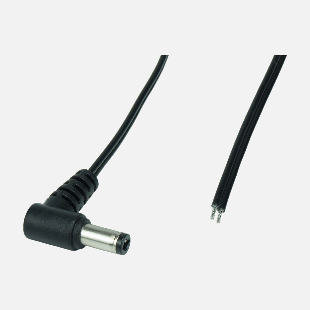 MPL-POSDC-T-P21L-0.5 cable with Angle Plug 2.1/5.5 Female L=500mm