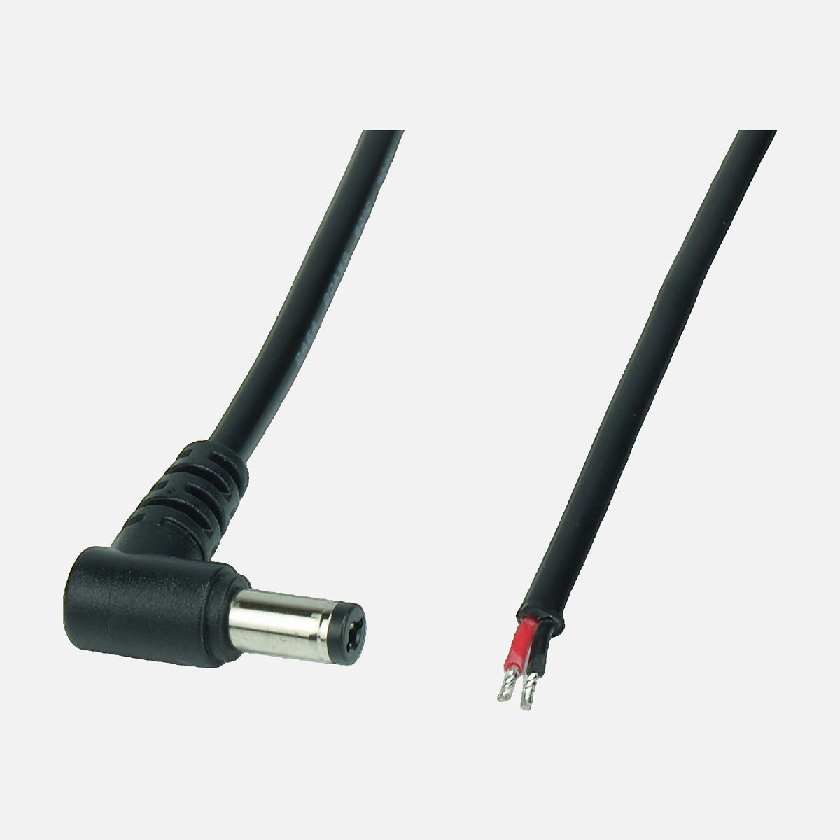 MPL-POSDC-Y-P21L-0.5 cable with Angle Plug 2.1/5.5 Female L=500mm
