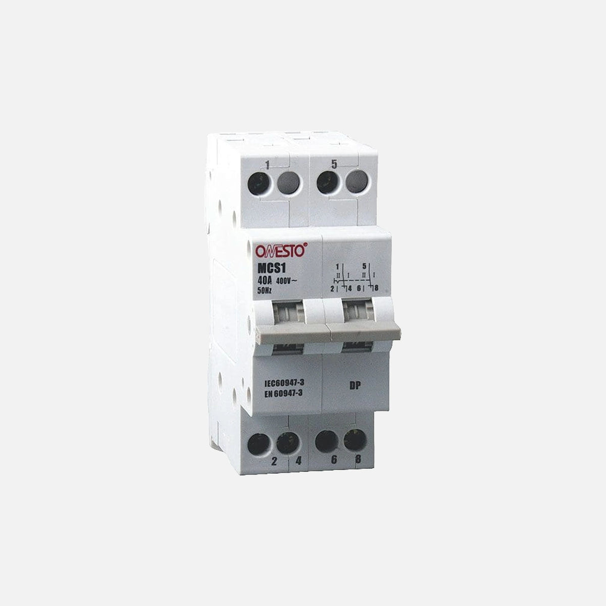 RP Changeover switch 1-0-2 2P 40A ONESTO
