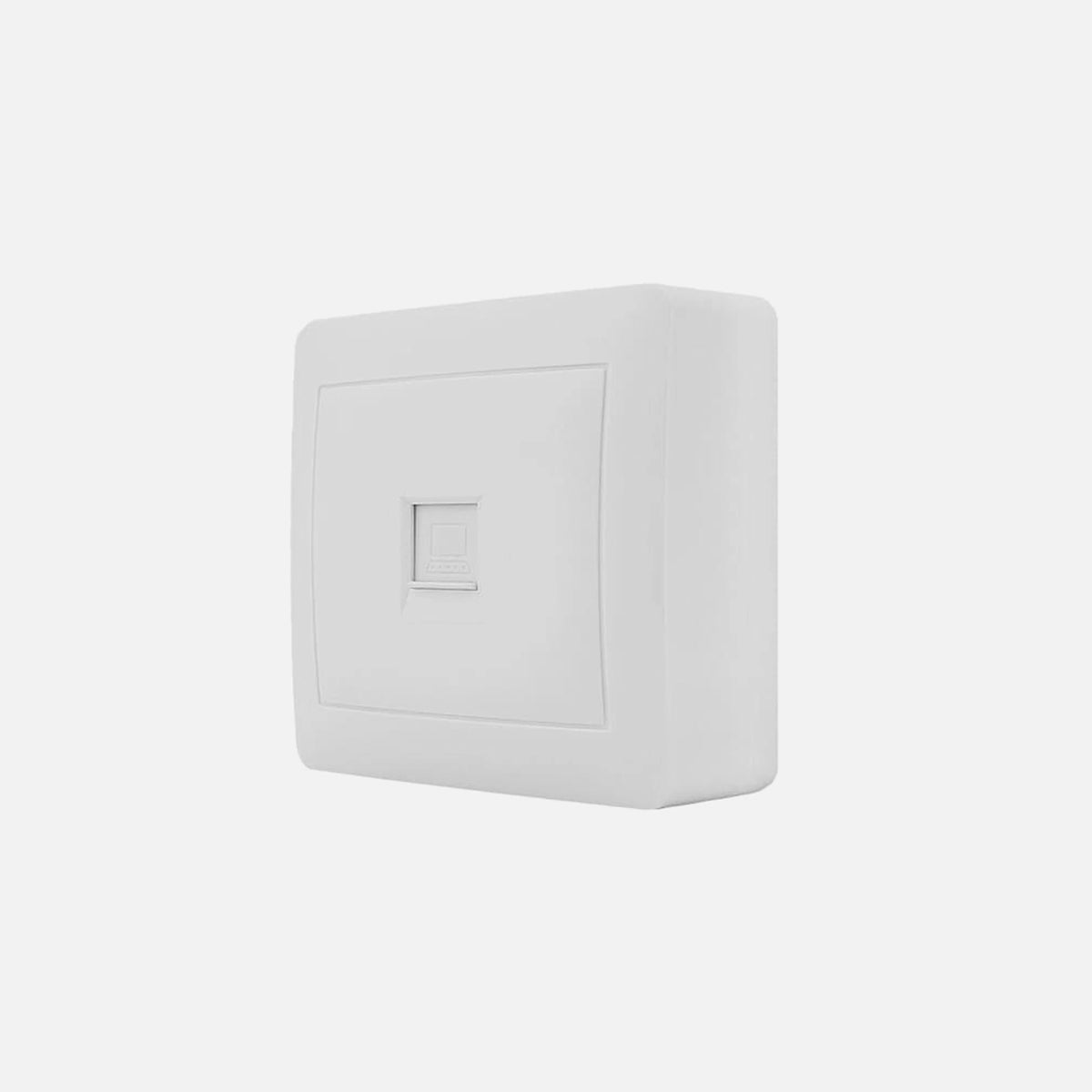 Stinel-Karin RJ45 Data Socket Single Wall Mount IP20-Cat6 White
