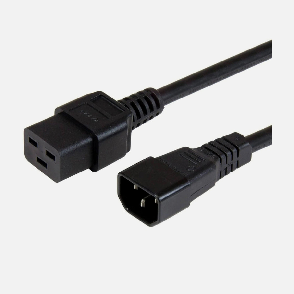 Manhattan ICOC 066-NC - Power Cable 2m C19 Female to C14 Male
