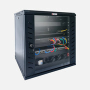 Techly I-CASE FP-6006BK Wall Rack 19" 6U 600mm Depth Black