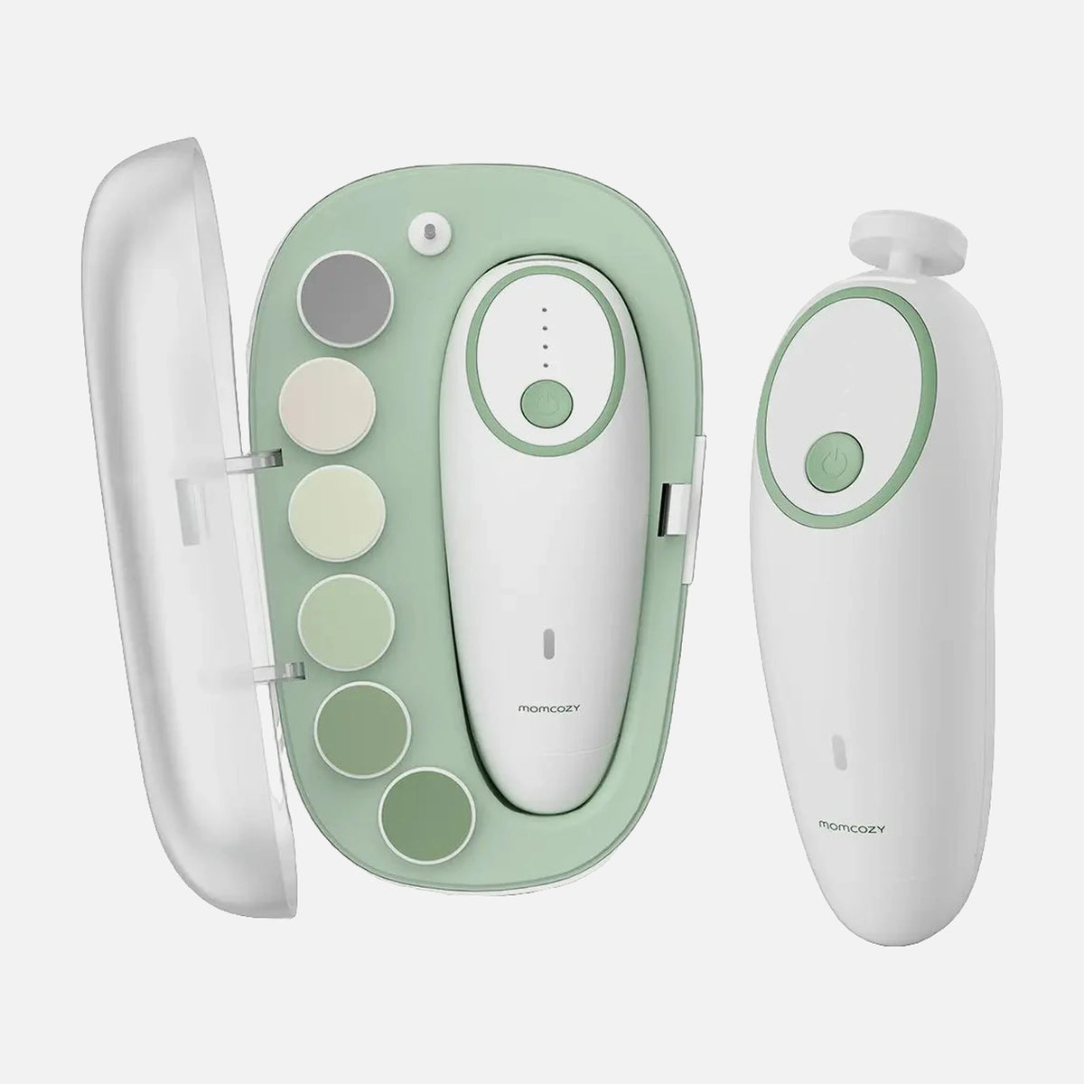 Momcozy Electric Baby Nail File – Rechargeable Grooming Kit for Safe & Gentle Nail Care