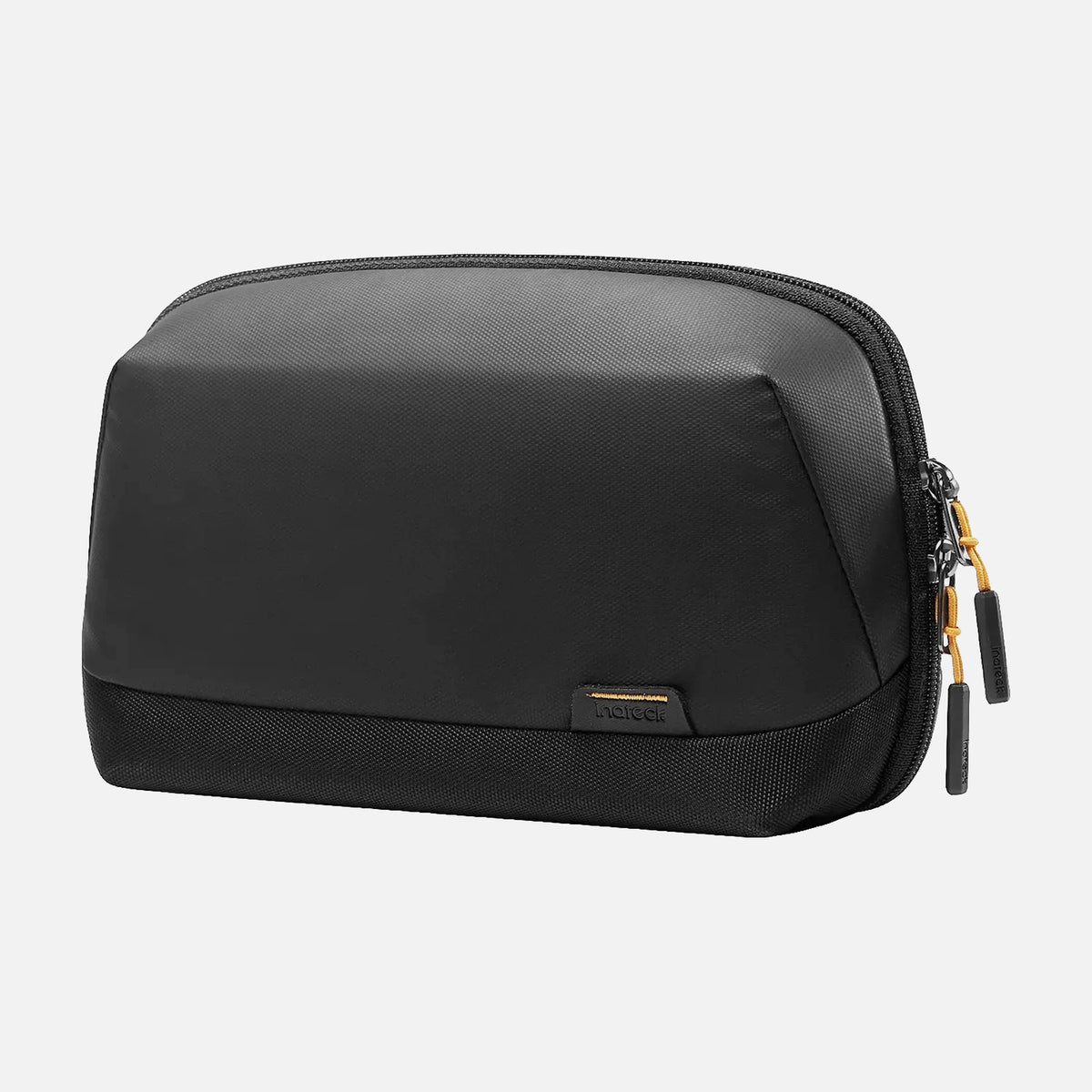 Inateck Premium Tech Pouch Electronics, Travel Organizer Bag for Electronic Accessories (26cm x 9.5cm x 15cm), Waterproof, BlackWaterproof Gadget & Cable Storage