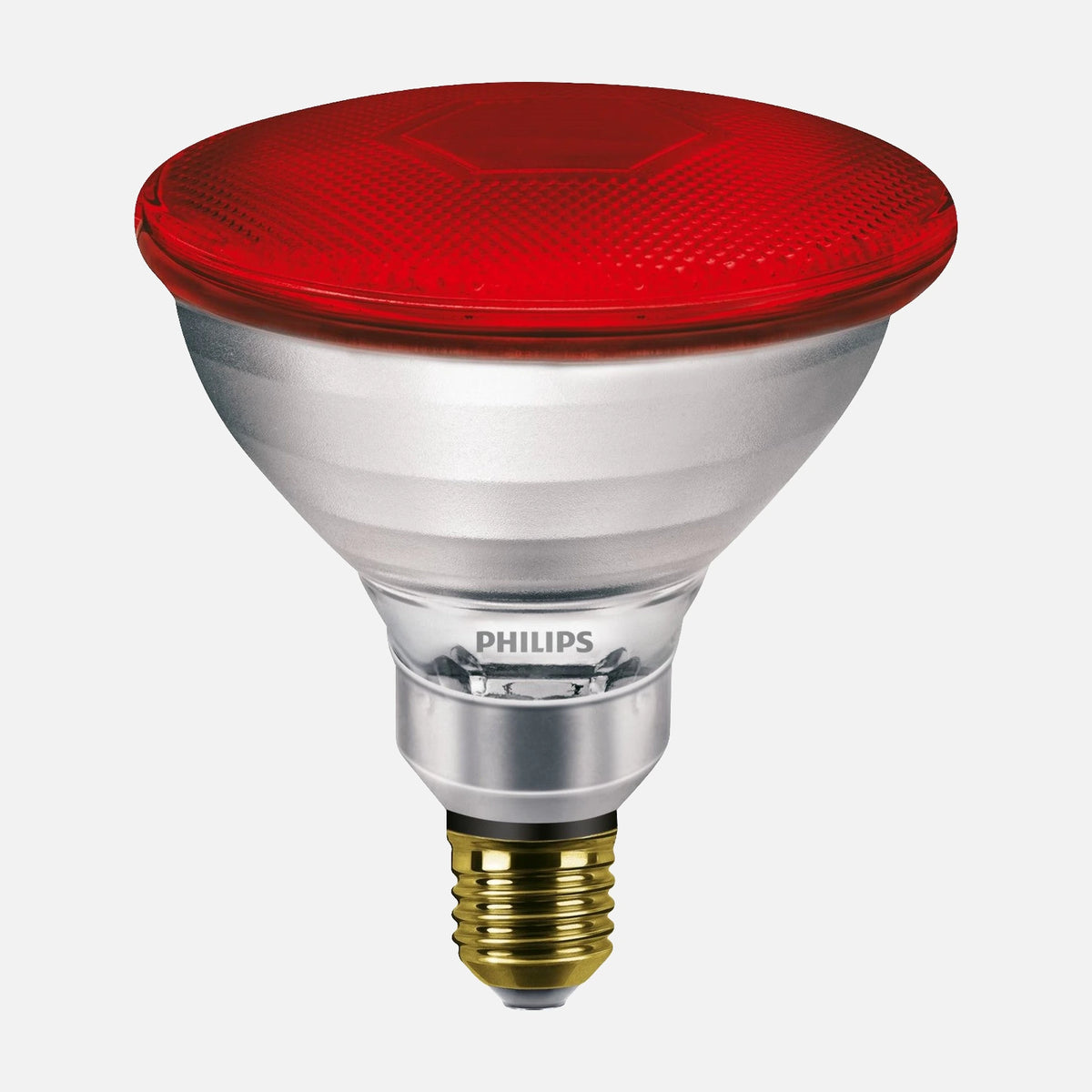 Philips PAR38 Infrared Heating Lamp – 175W, E27, 230V, Red, 5000h