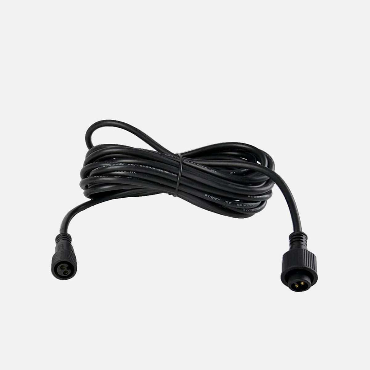 RP Redled Solar Floodlight Extension Cable – 5m, 2×0.50mm, Black